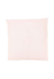 Bonpoint cherry-detail pointelle-knit blanket - Rosa