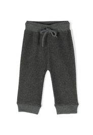 Bonpoint Pantaloni sportivi con ricamo - Grigio