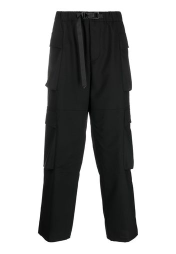 Bonsai belted cargo trousers - Nero