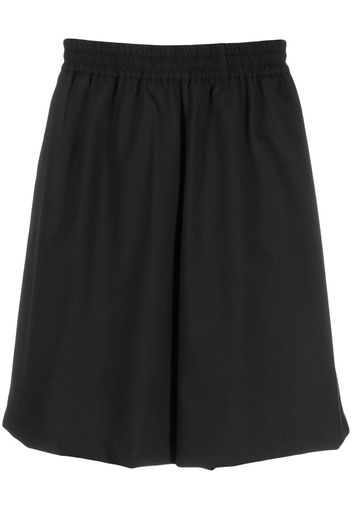 Bonsai wide leg shorts - Nero