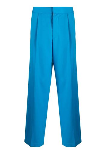 Bonsai wide-leg pleated trousers - Blu