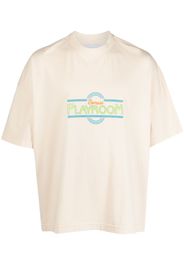 Bonsai graphic print cotton T-shirt - Toni neutri