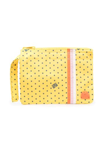 Bonton logo-patch bag - Giallo