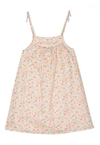 Bonton floral-print sleeveless dress - Toni neutri