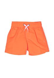 Bonton graphic-print swim shorts - Arancione