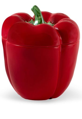 Bordallo Pinheiro Pimento glazed box - Rosso