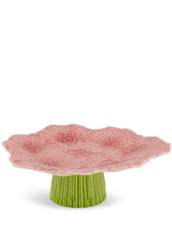 Bordallo Pinheiro Maria Flor cake stand - Rosa