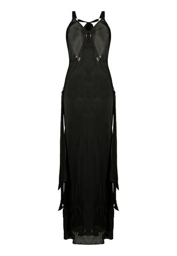 harness midi dress