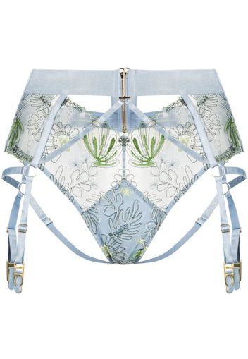 Botanica high waist suspender brief