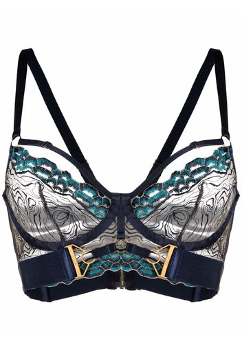 Bordelle Reggiseno aderente - Blu