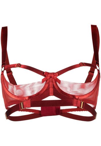 Bordelle Reggiseno Gia - Rosso