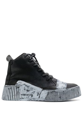 Boris Bidjan Saberi Bamba platform high-top sneakers - Nero