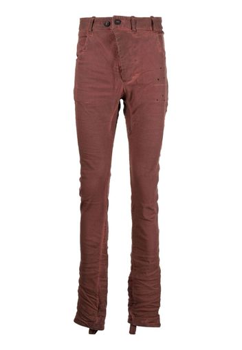 Boris Bidjan Saberi slim-cut denim jeans - Rosso