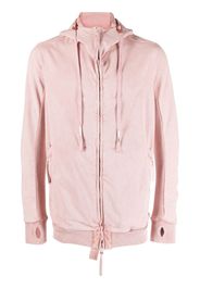 Boris Bidjan Saberi Giacca con cappuccio - Rosa