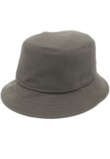 Borsalino logo-tag bucket hat - Verde