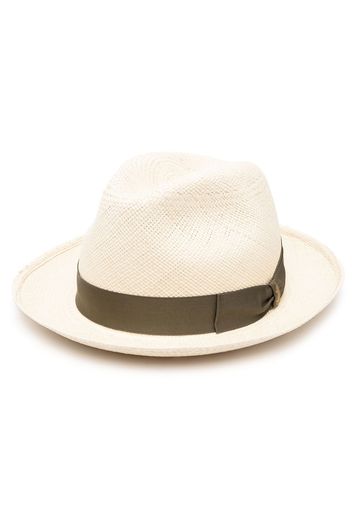 Borsalino ribbon trilby hat - Toni neutri