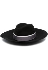 Borsalino Sophie felted wool Fedora hat - Nero