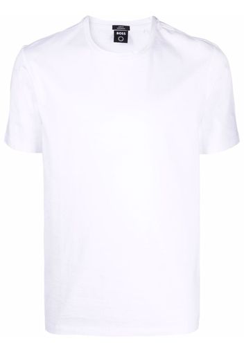 BOSS round-neck short-sleeve T-shirt - Bianco