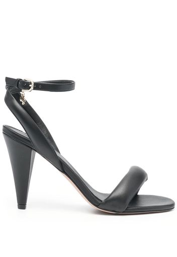 BOSS 90mm logo-charm sandals - Nero