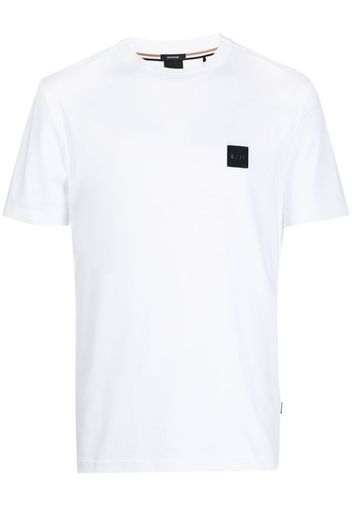 BOSS T-shirt con applicazione - Bianco