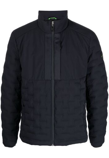 BOSS zip-up padded jacket - Blu