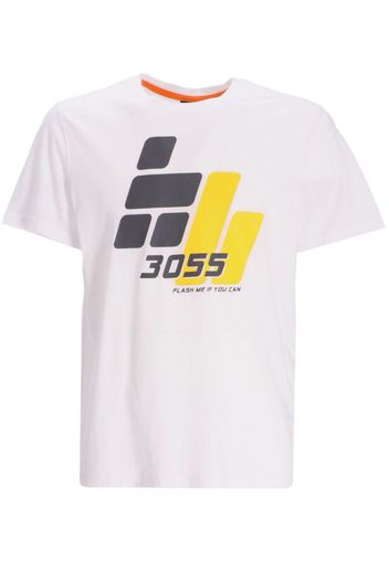 BOSS T-shirt con stampa grafica - Bianco