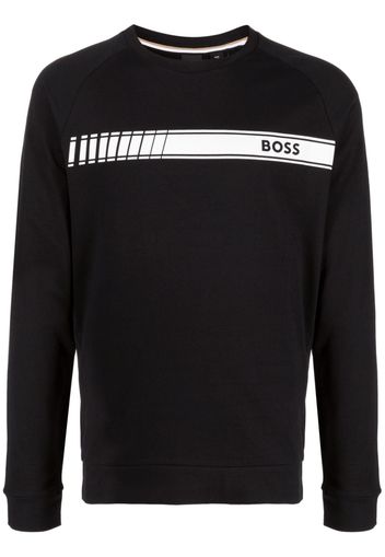 BOSS Authentic cotton sweatshirt - Nero