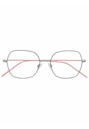 BOSS oversize-frame glasses - Argento