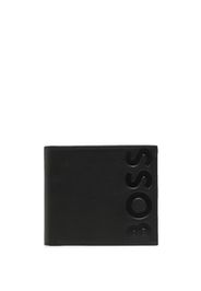 BOSS embossed-logo bi-fold wallet - Nero