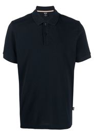 BOSS Polo con ricamo - Blu