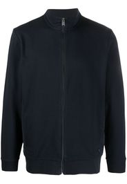 BOSS zip-up cotton jacket - Blu