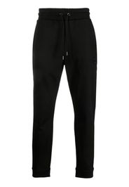 BOSS Pantaloni slim con applicazione - Nero