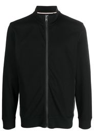 BOSS zip-up cotton jacket - Nero