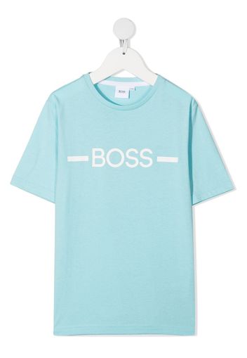 BOSS Kidswear T-shirt con stampa - Blu