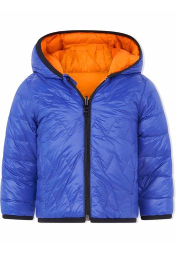 BOSS Kidswear reversible padded jacket - Blu
