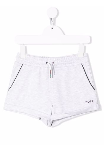 BOSS Kidswear Shorts con stampa - Grigio