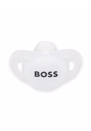 BOSS Kidswear logo-print dummie - Bianco