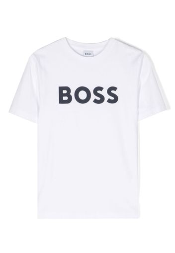 BOSS Kidswear T-shirt con stampa - Bianco