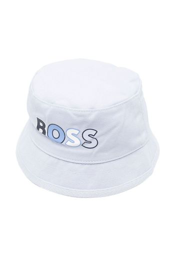 BOSS Kidswear Cappello bucket con stampa - Blu