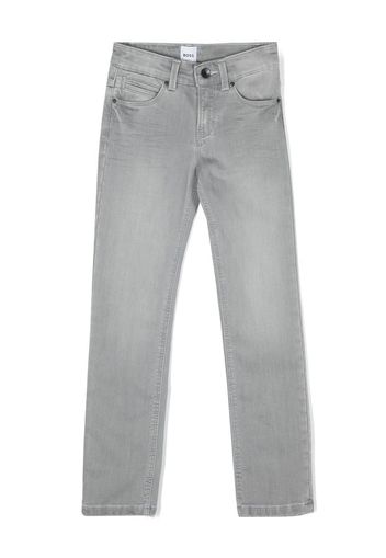 BOSS Kidswear Jeans dritti - Grigio