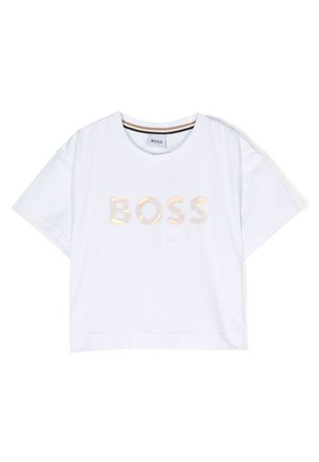 BOSS Kidswear T-shirt con stampa - Bianco