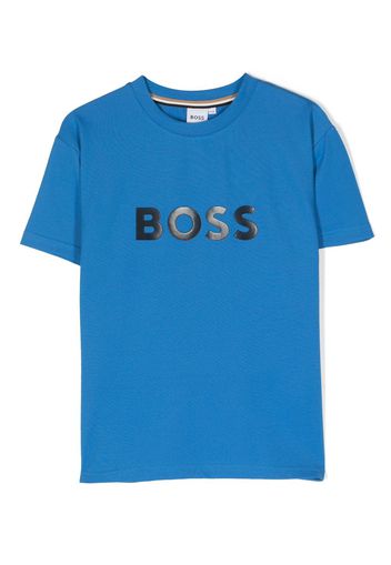 BOSS Kidswear T-shirt con stampa - Blu