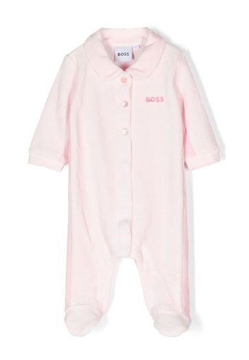 BOSS Kidswear Pigiama con ricamo - Rosa