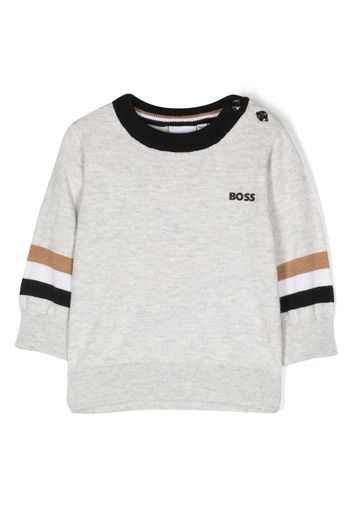 BOSS Kidswear Maglione girocollo - Grigio