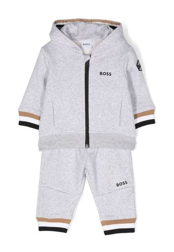 BOSS Kidswear Tuta sportiva con stampa - Grigio