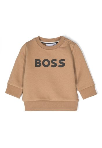 BOSS Kidswear Felpa con stampa - Toni neutri