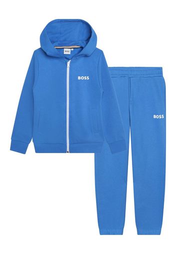 BOSS Kidswear Tuta sportiva con stampa - NAVY