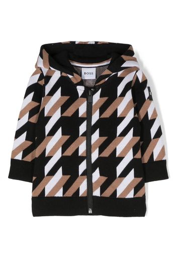 BOSS Kidswear Felpa con stampa - Marrone