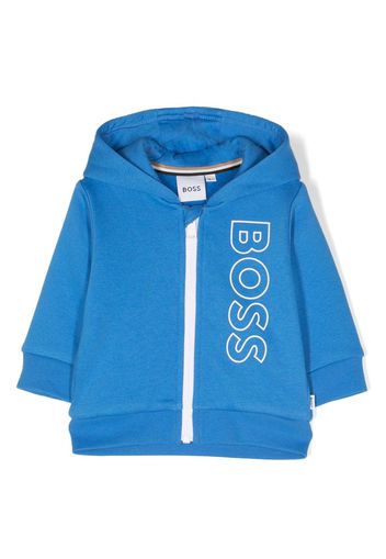 BOSS Kidswear Felpa con cappuccio - Blu