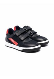 BOSS Kidswear touch-strap low-top sneakers - Nero